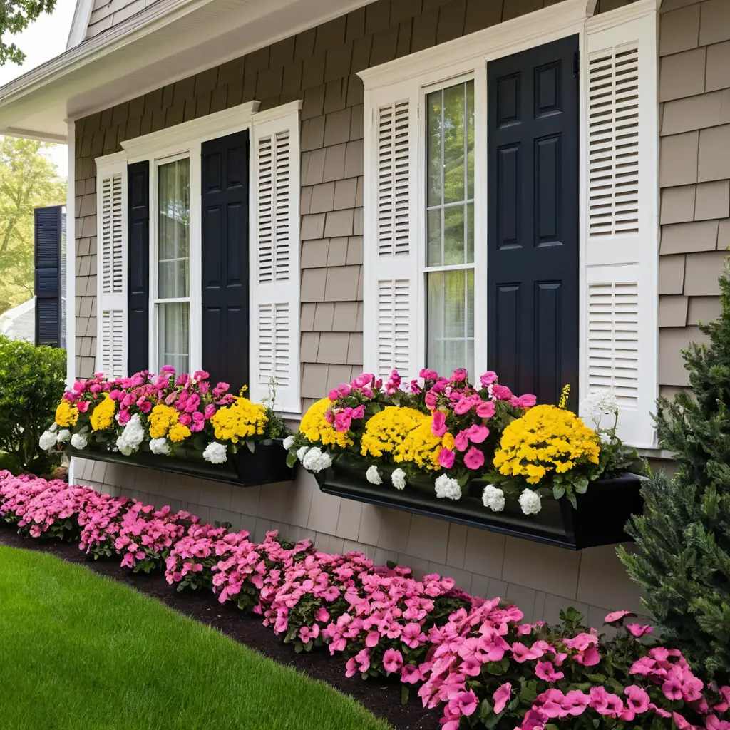 Add Window Box Planters