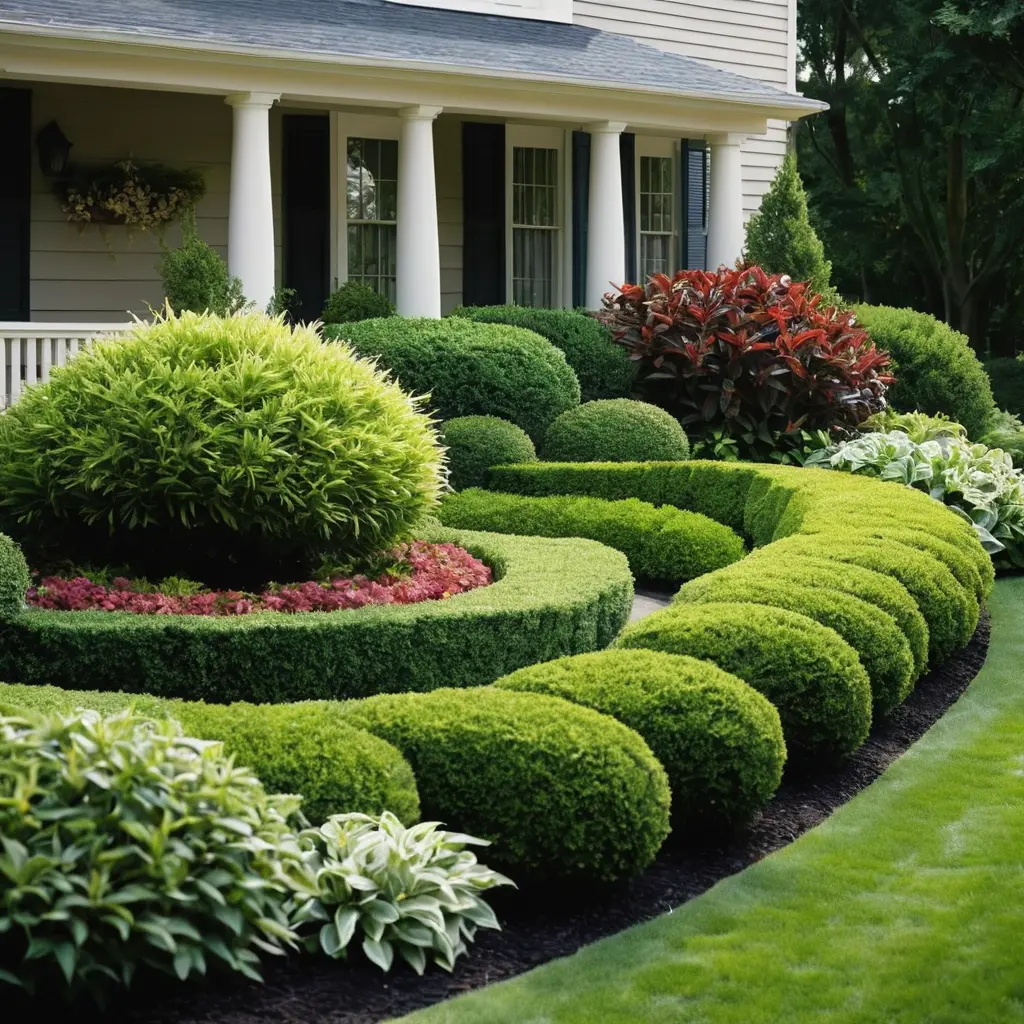 Create a Mixed Hedge Border
