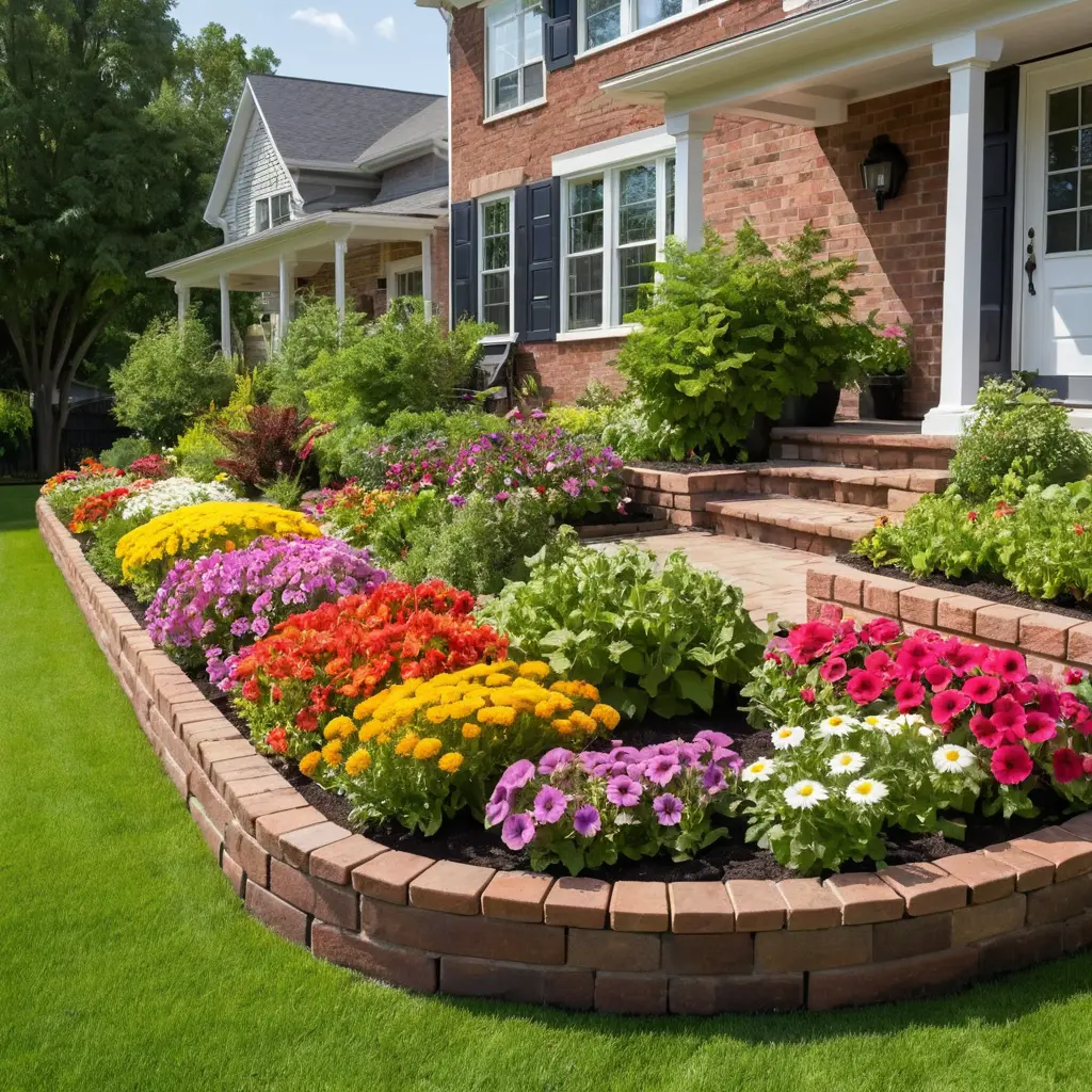 Use Raised Flower Beds
