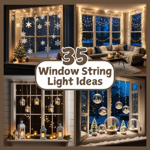 35 Window String Light Ideas