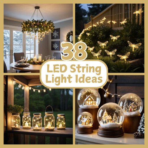 38 LED String Light Ideas