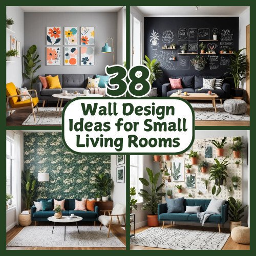 38 Wall Design Ideas for Small Living Rooms