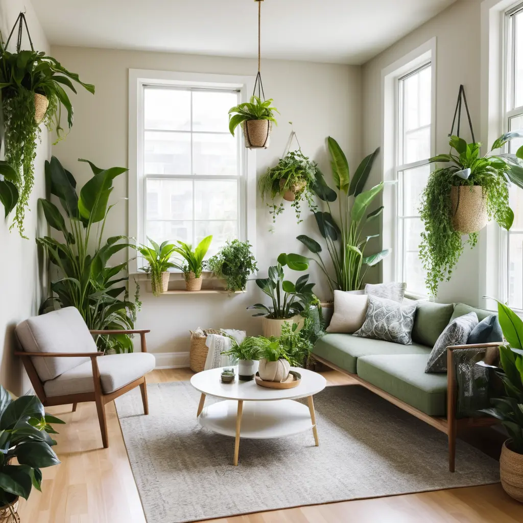 Add Greenery with Indoor Plants