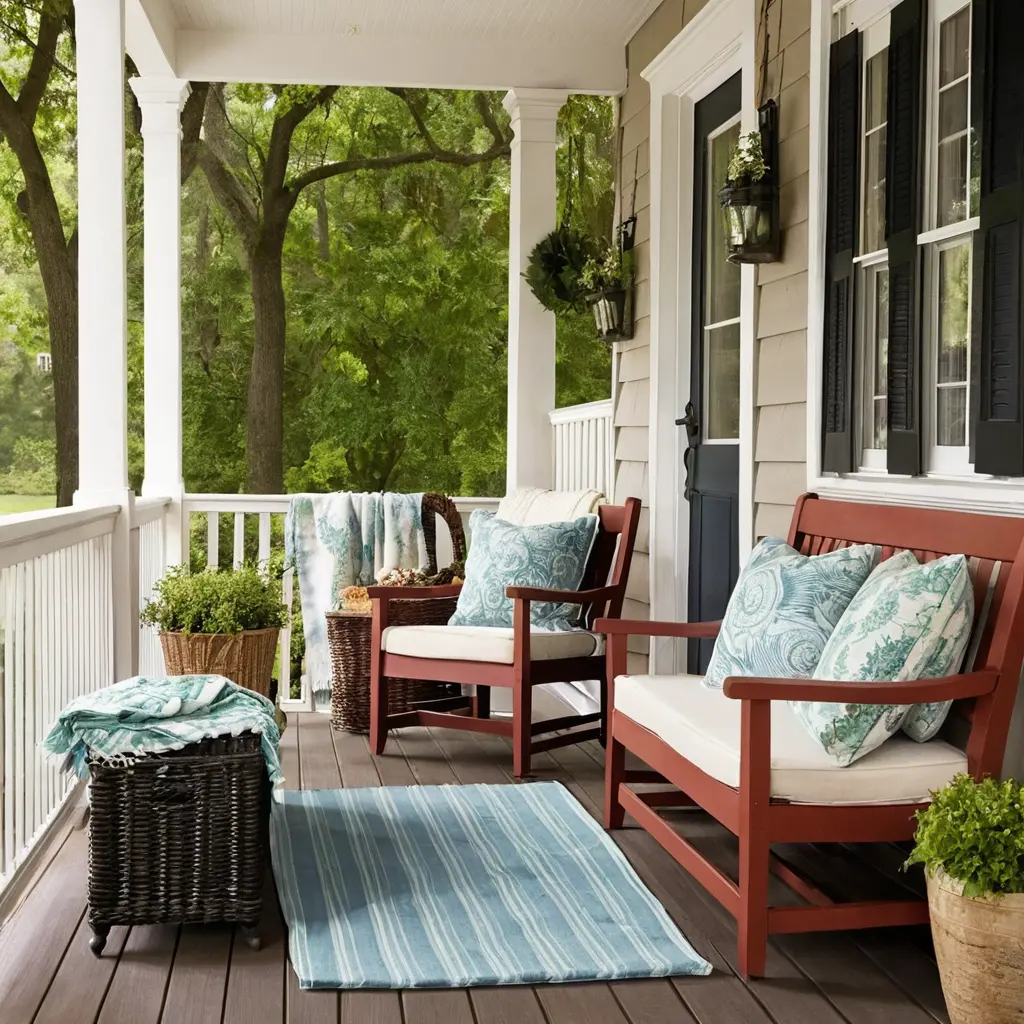 Add a Cozy Throw Blanket