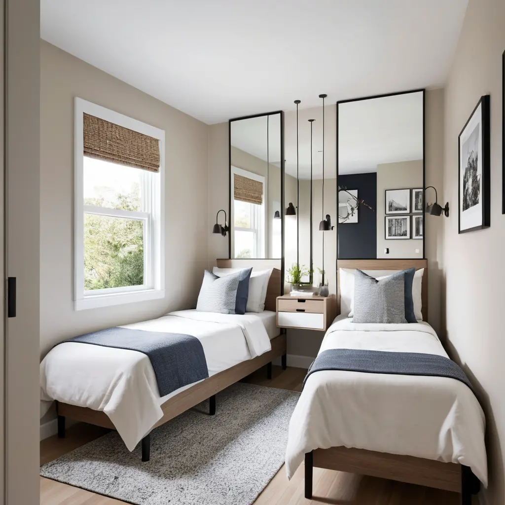 Add a Mirror to Create Space