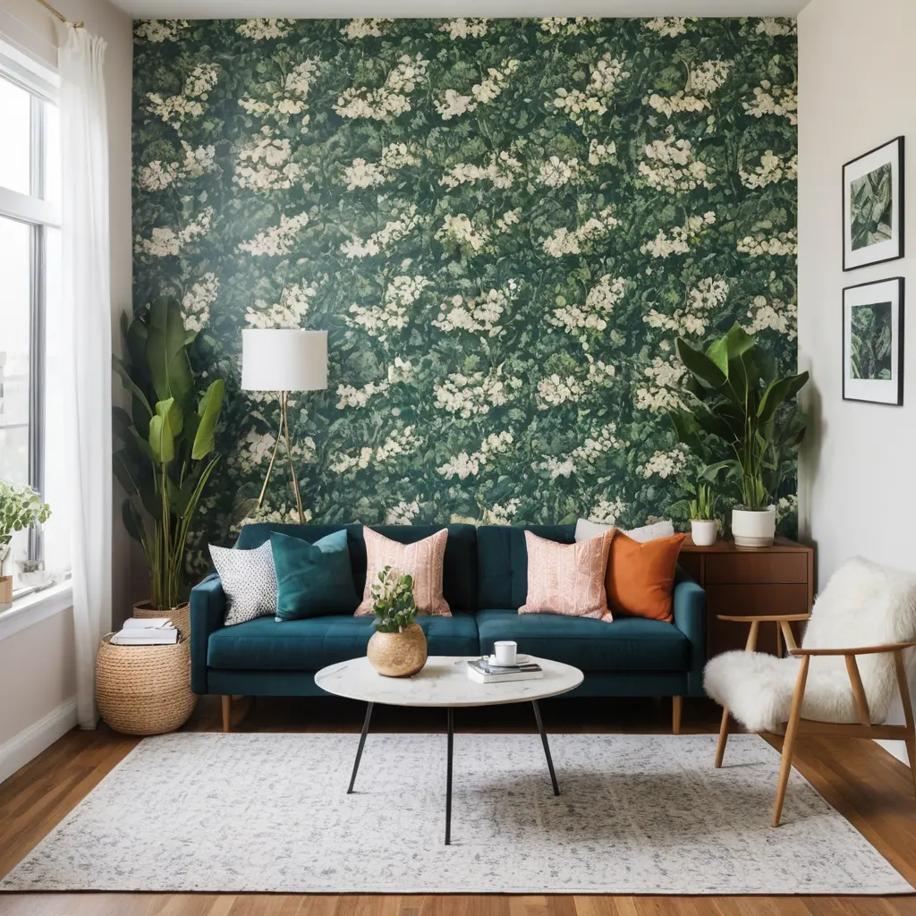 Add a Statement Wallpaper