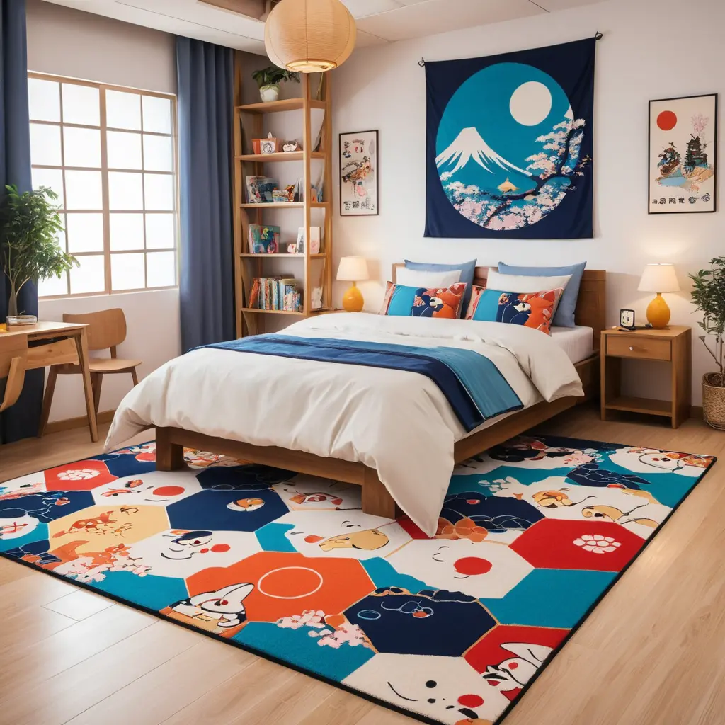 Anime-Themed Rugs