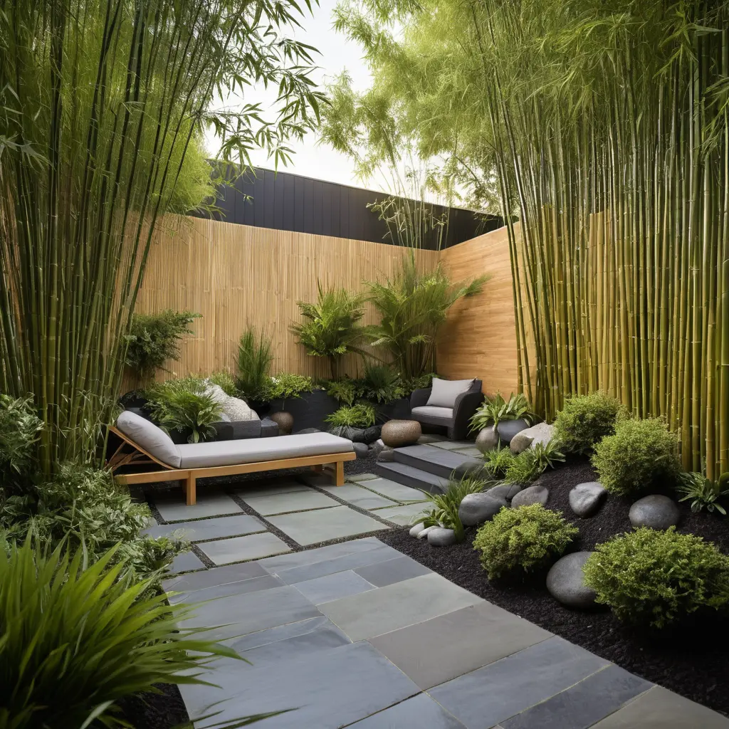 Bamboo Privacy Screen