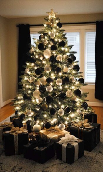 Black and White Tree