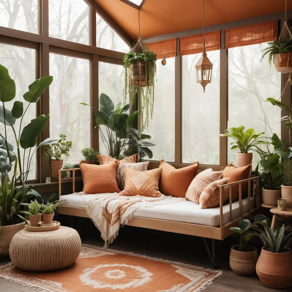 Boho-Inspired Daybed
