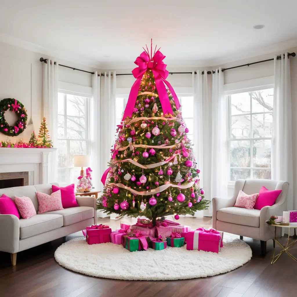 Bright Pink Bows for a Fun Look