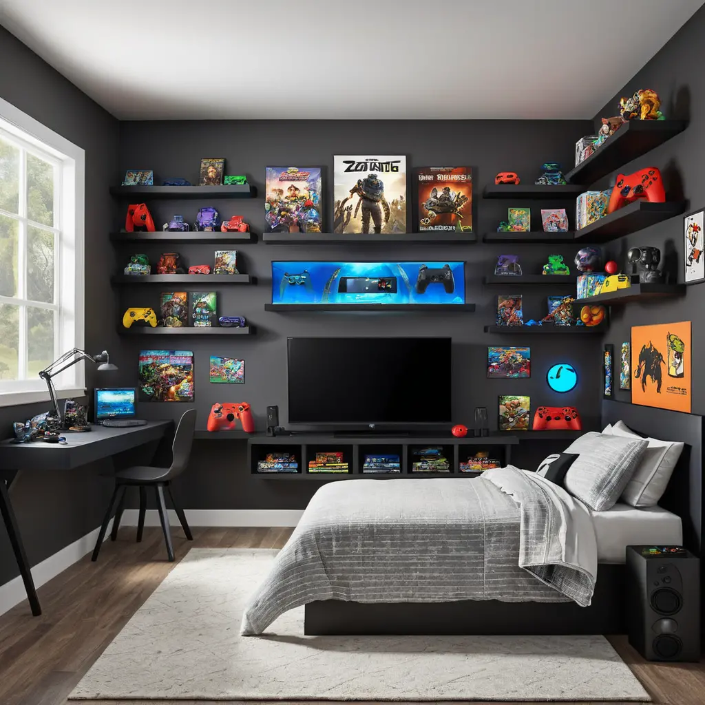 Build a Game Zone with a Gaming Console Setup