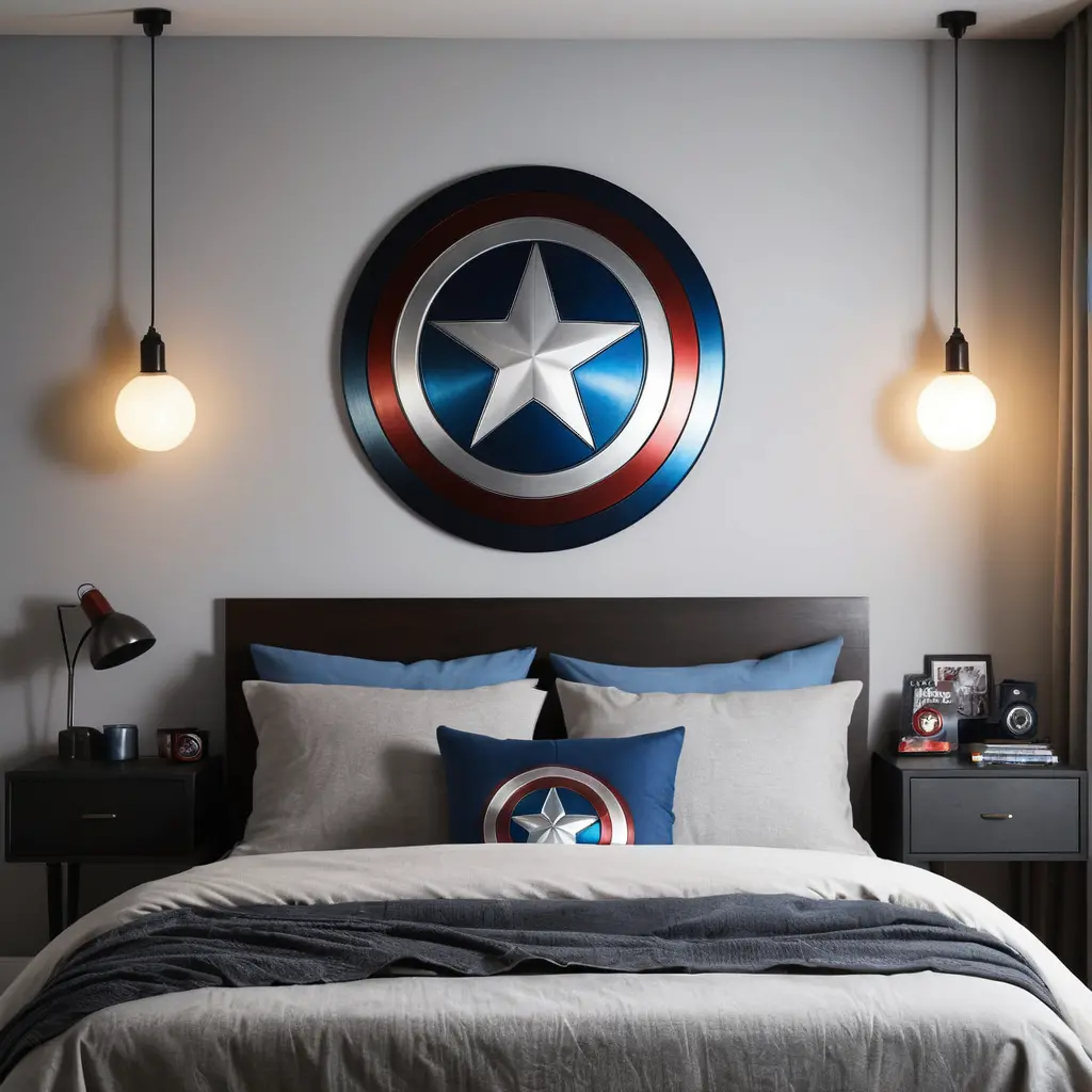 Captain America Shield Decor