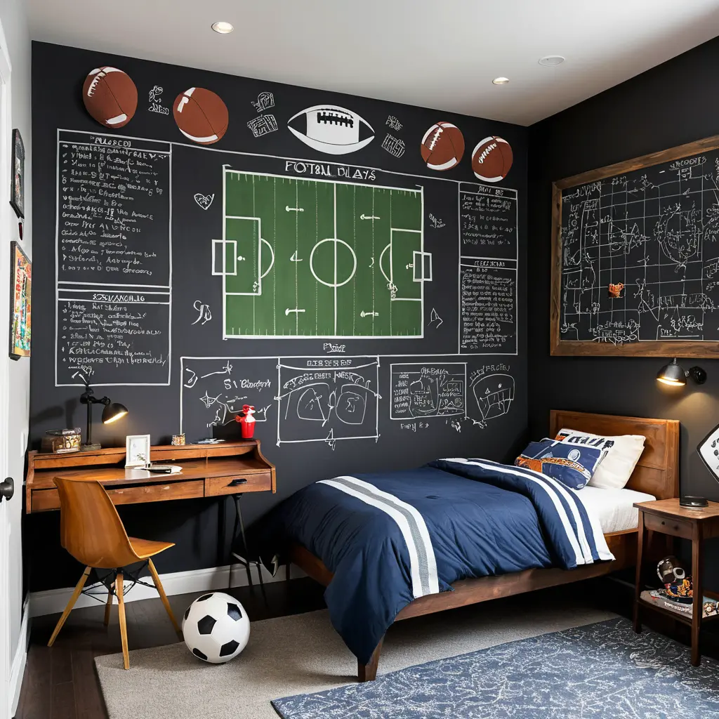 Chalkboard Play Wall