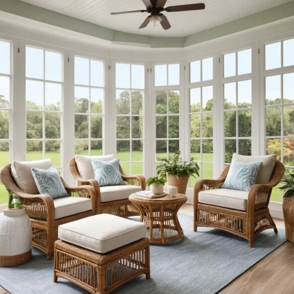Chic Sunroom Chairs