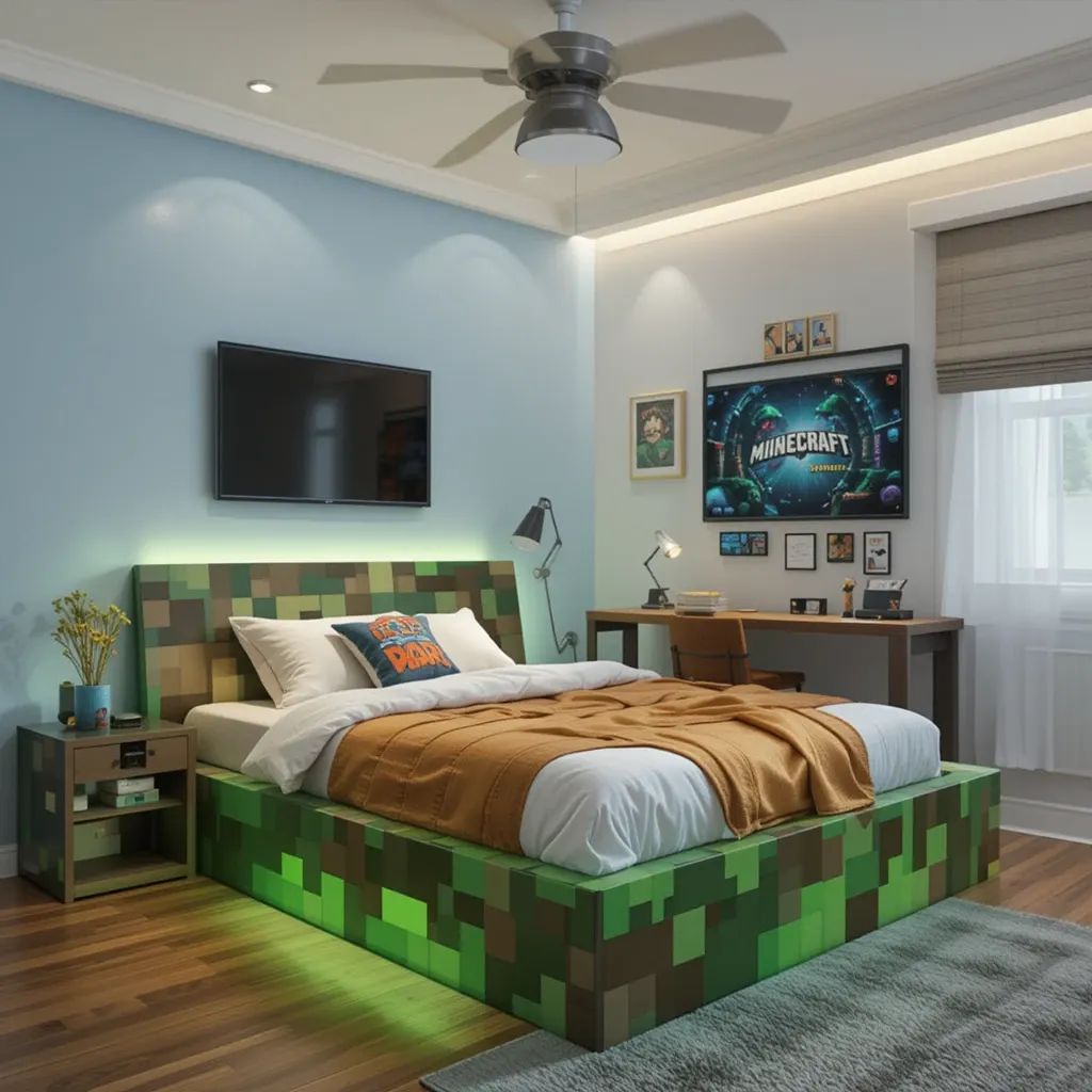 Choose a Bed Frame Inspired by a Favorite Game