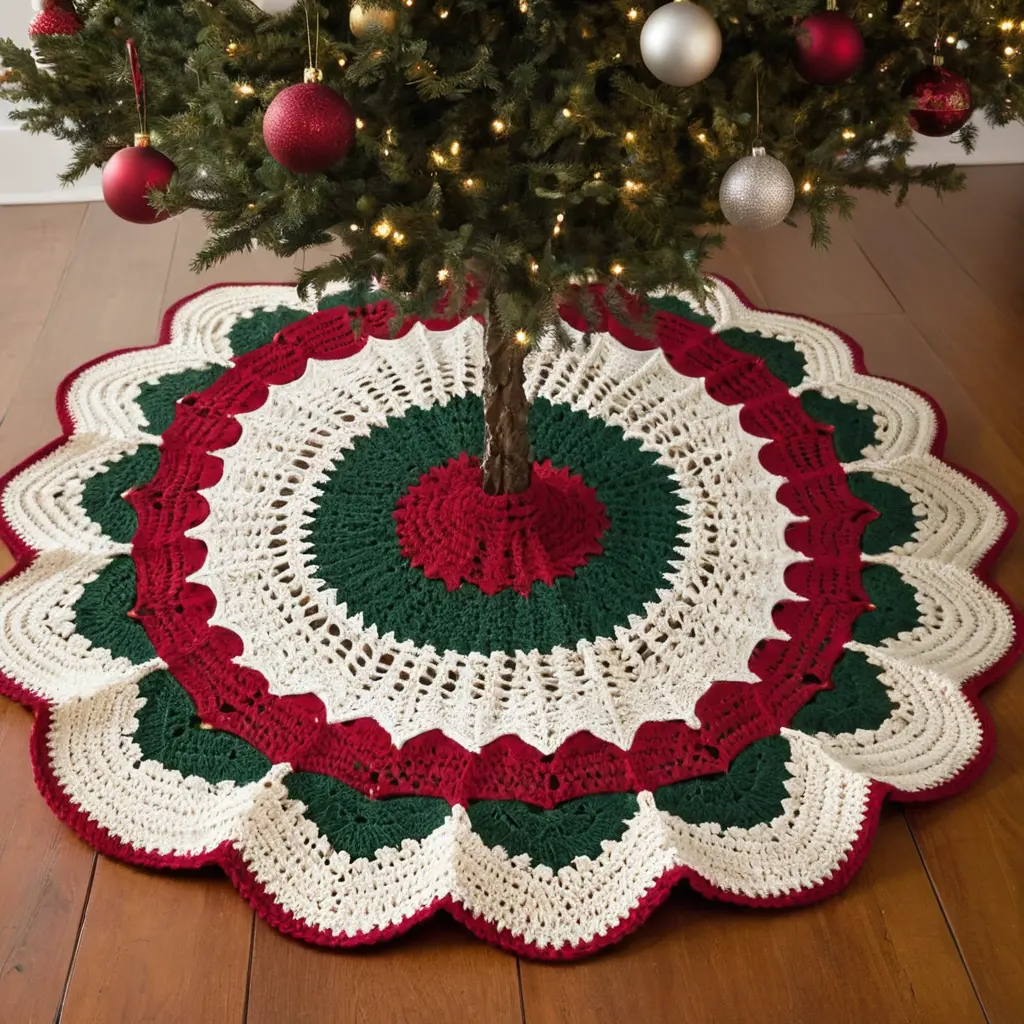 Christmas Tree Skirt Garland