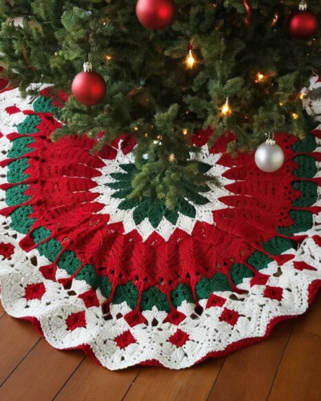 Classic Granny Square Skirt