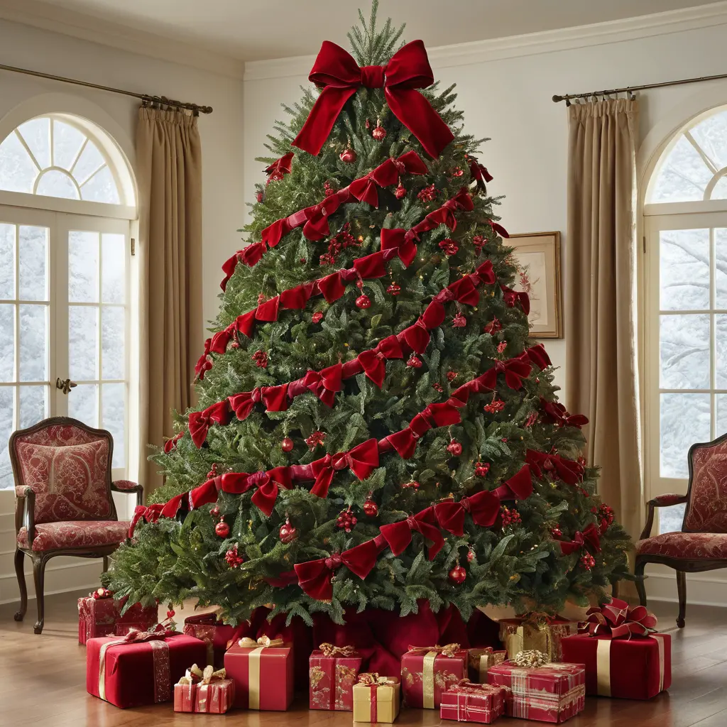 Classic Red Velvet Bows