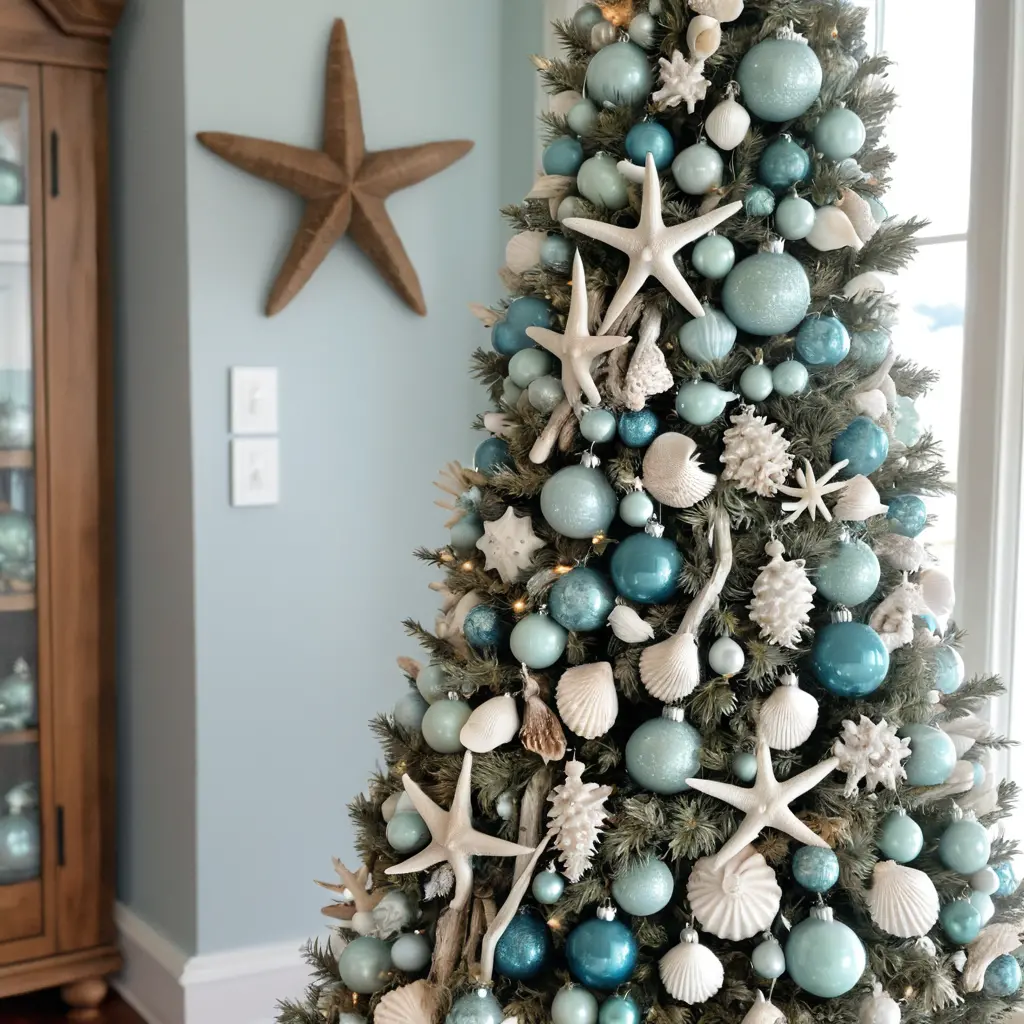 Coastal Farmhouse Pencil Tree