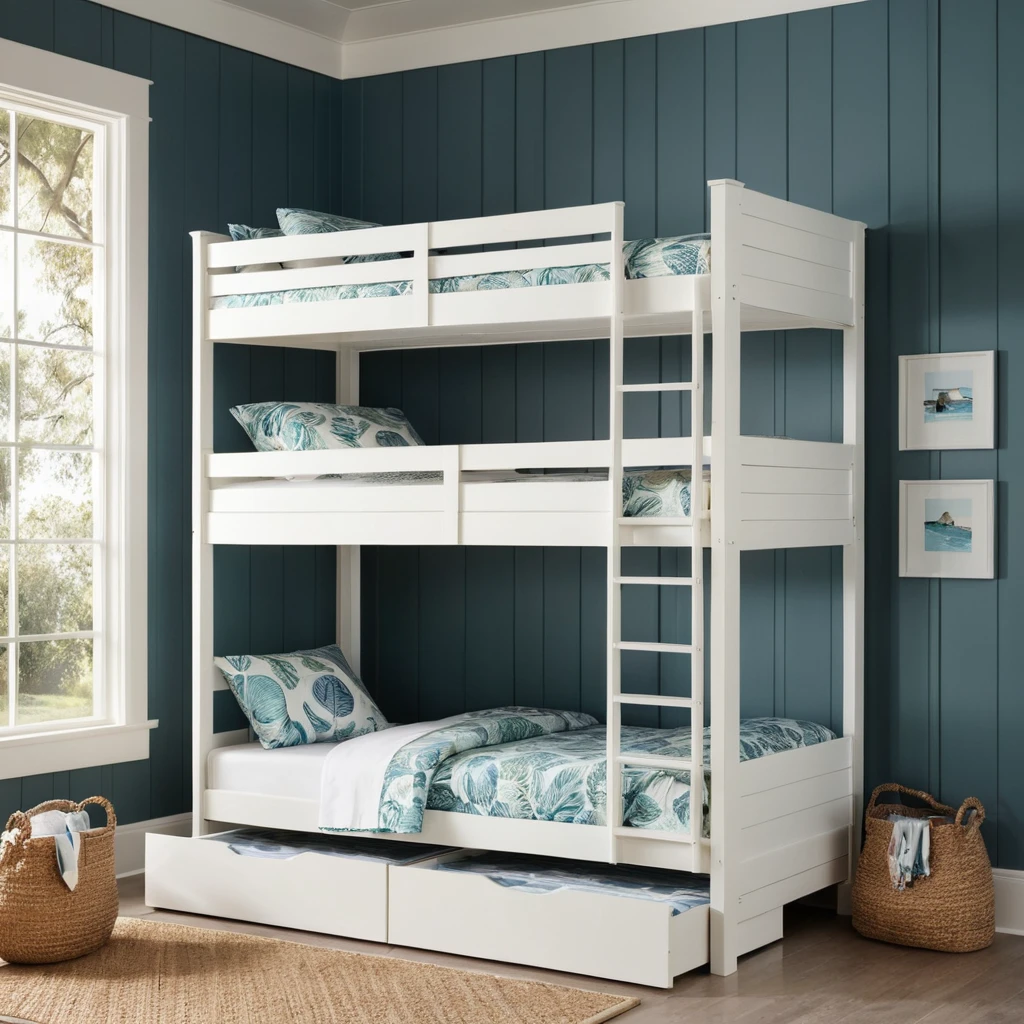 Coastal Murphy Bunk Beds