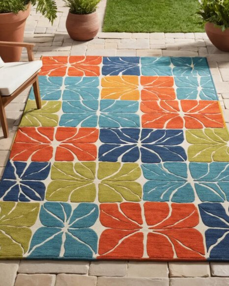 Colorful Outdoor Rugs