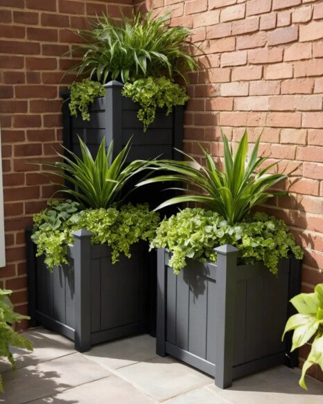 Corner Planters