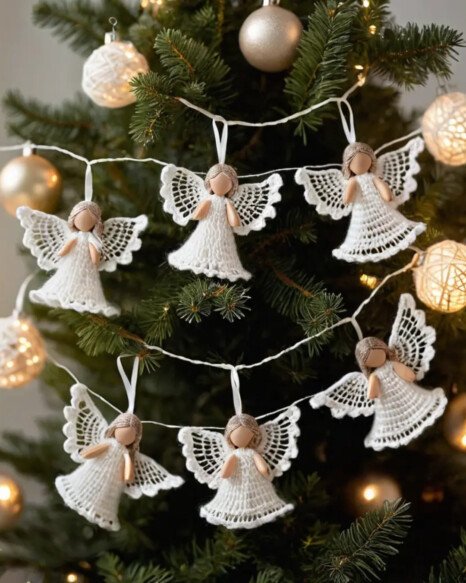Crochet Angel Motifs