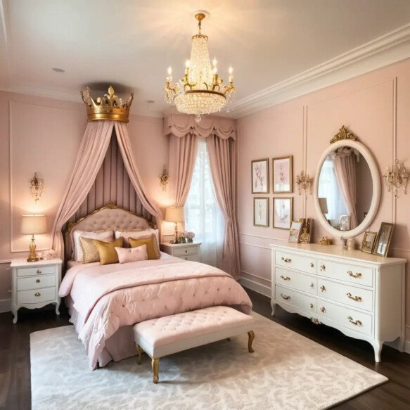 Crown Motif Wall Decor