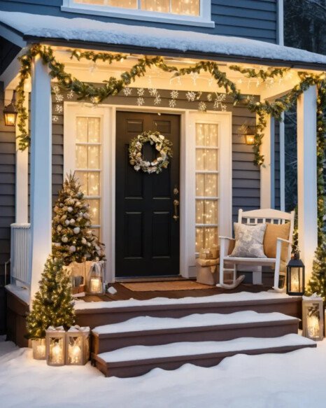 Curtain Lights for Your Porch