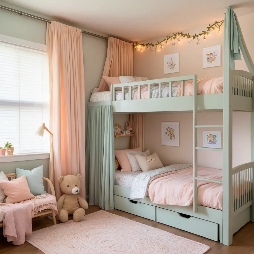 Curtains for Bunk Privacy