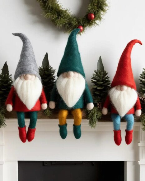 DIY Gnome Ornaments