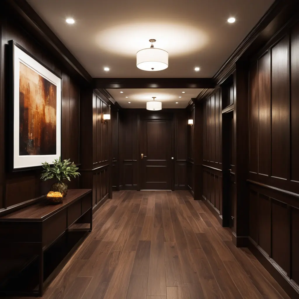 Dark Wood Panels