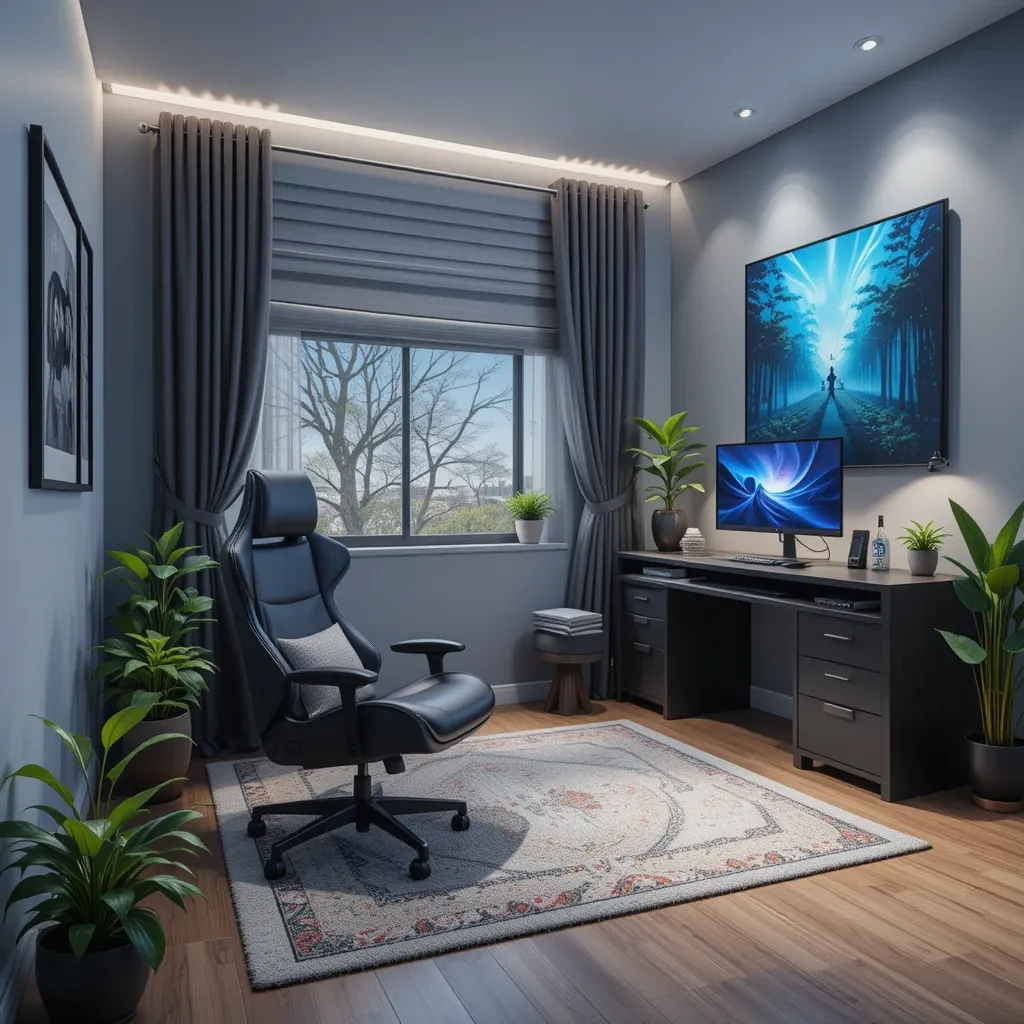 Design a Zen Gaming Corner