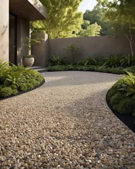 Exposed Aggregate Cement Pavers