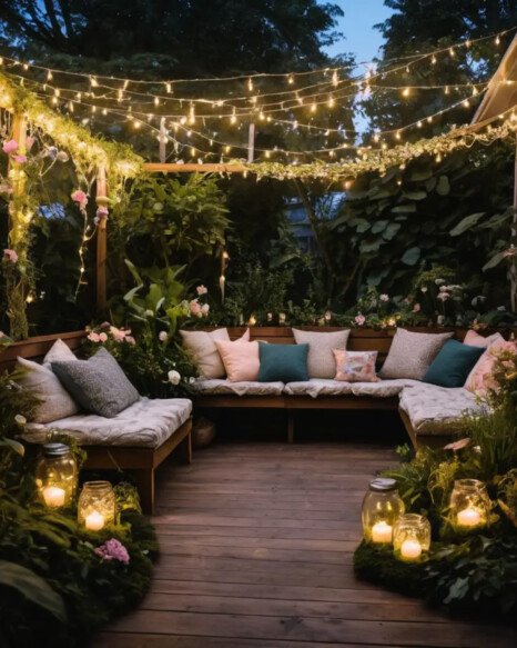 Fairy Light Garden