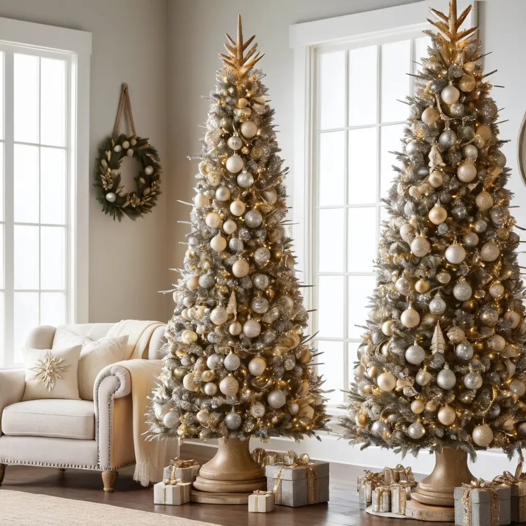 Farmhouse Glitter and Glam Pencil Tree