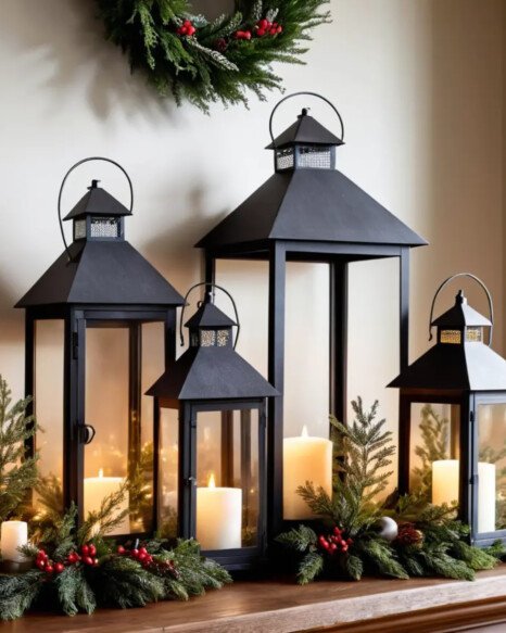 Farmhouse-Style Lanterns