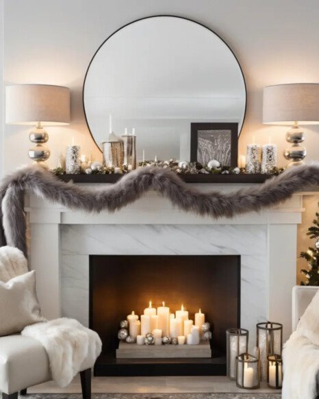 Faux Fur and Leather Accents