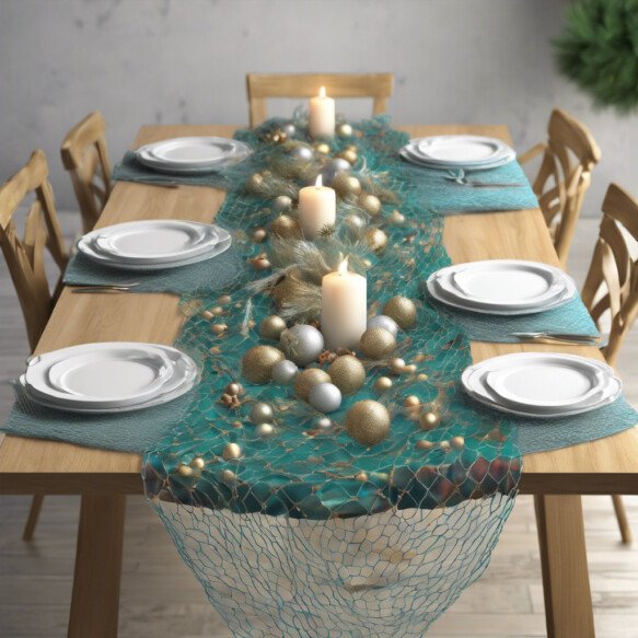 Fishnet Table Runner