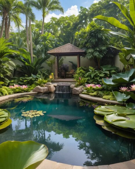 Floating Pool Planters