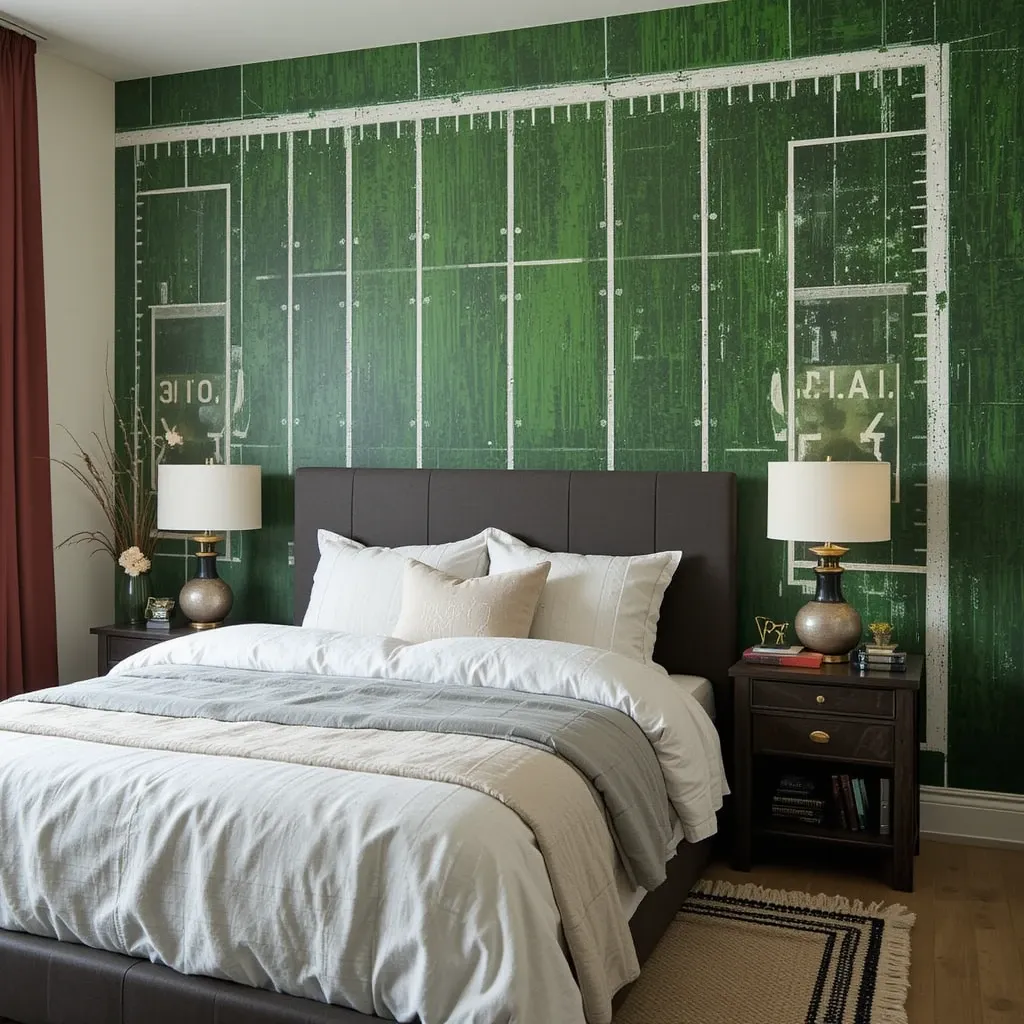 Football Field Wall Paint