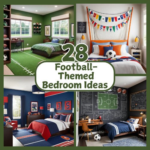 Football-Themed Bedroom Ideas