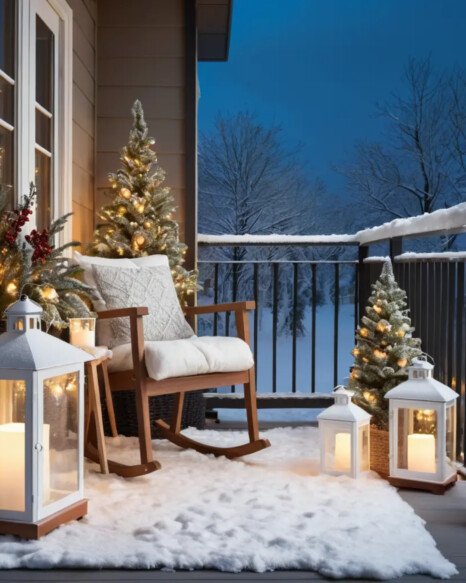 Frosted Glass Lanterns