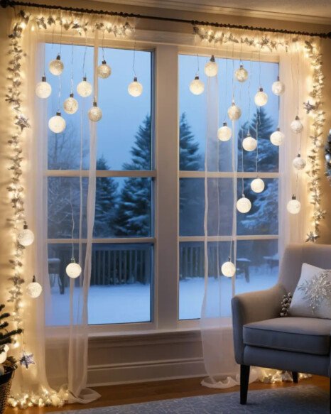 Frosted Ornament Lights