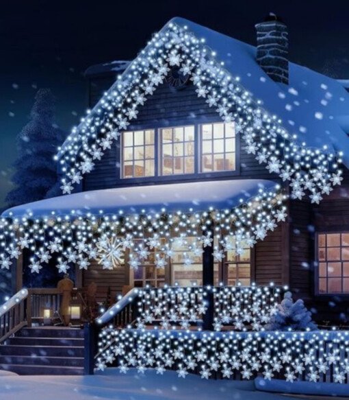 Frozen Palace Facade Lights