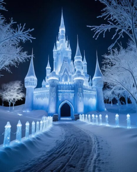 Frozen-Themed Display