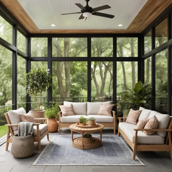 Glass Walls for Uninterrupted Views