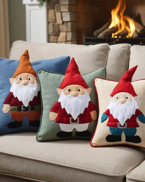 Gnome Pillow Accents