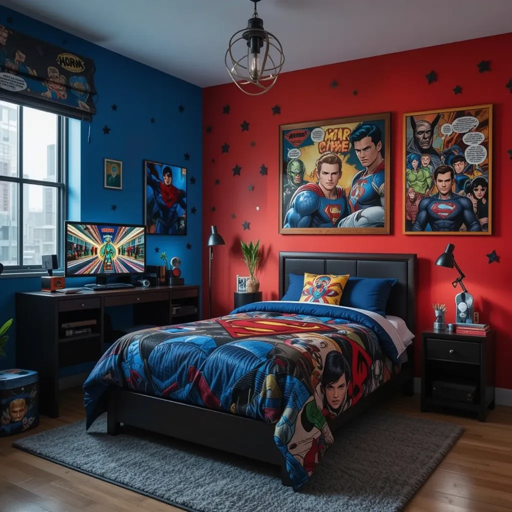 Go for a Superhero Gamer Theme